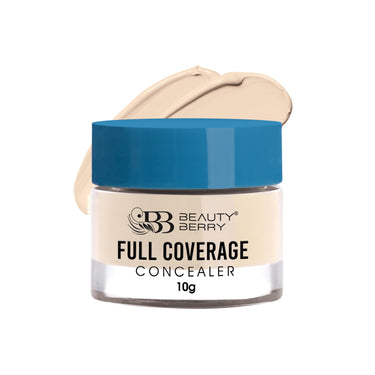 BEAUTY BERRY FULL COVERAGE CONCEALER, LONG-LASTING, WATERPROOF, CREAMY TEXTURE, SPOTLESS LOOK WITH ULTRA-LIGHTWEIGHT, 10G.